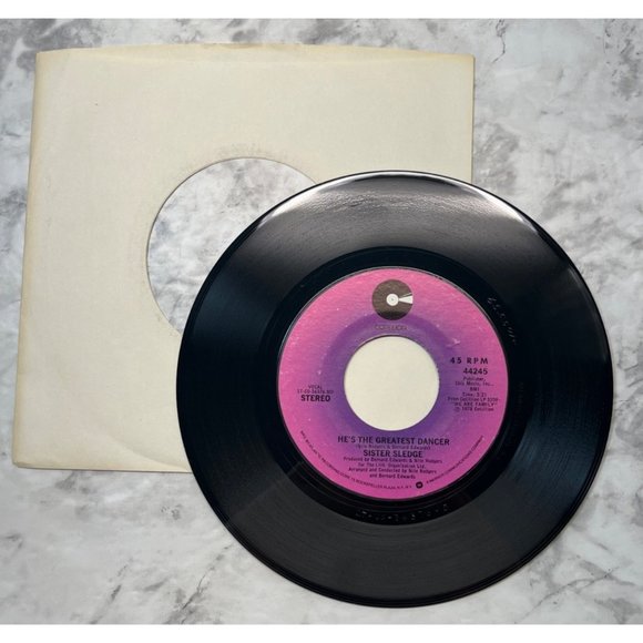 Sister Sledge He's the Greatest Dancer / Somebody Love Me 45 Disco 1978 - Picture 3 of 6
